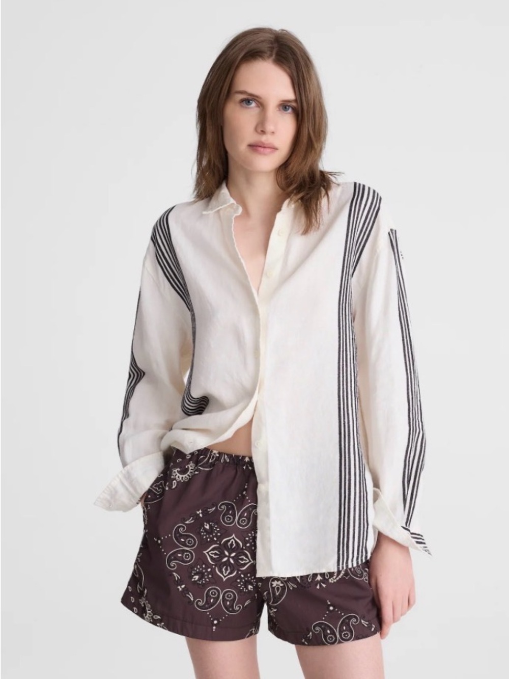 Madewell The Easy Shirt in Linen